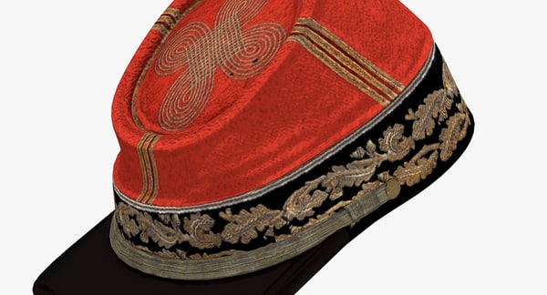 french kepi general c4d