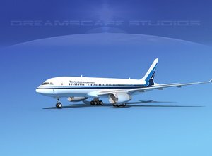 3d model airline boeing 787 787-8