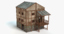 medieval house 3d model
