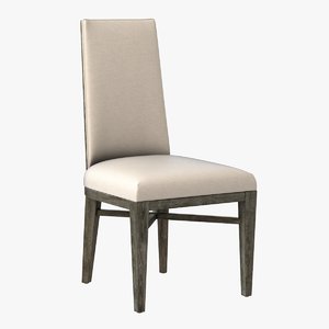 3d model chair lily jack