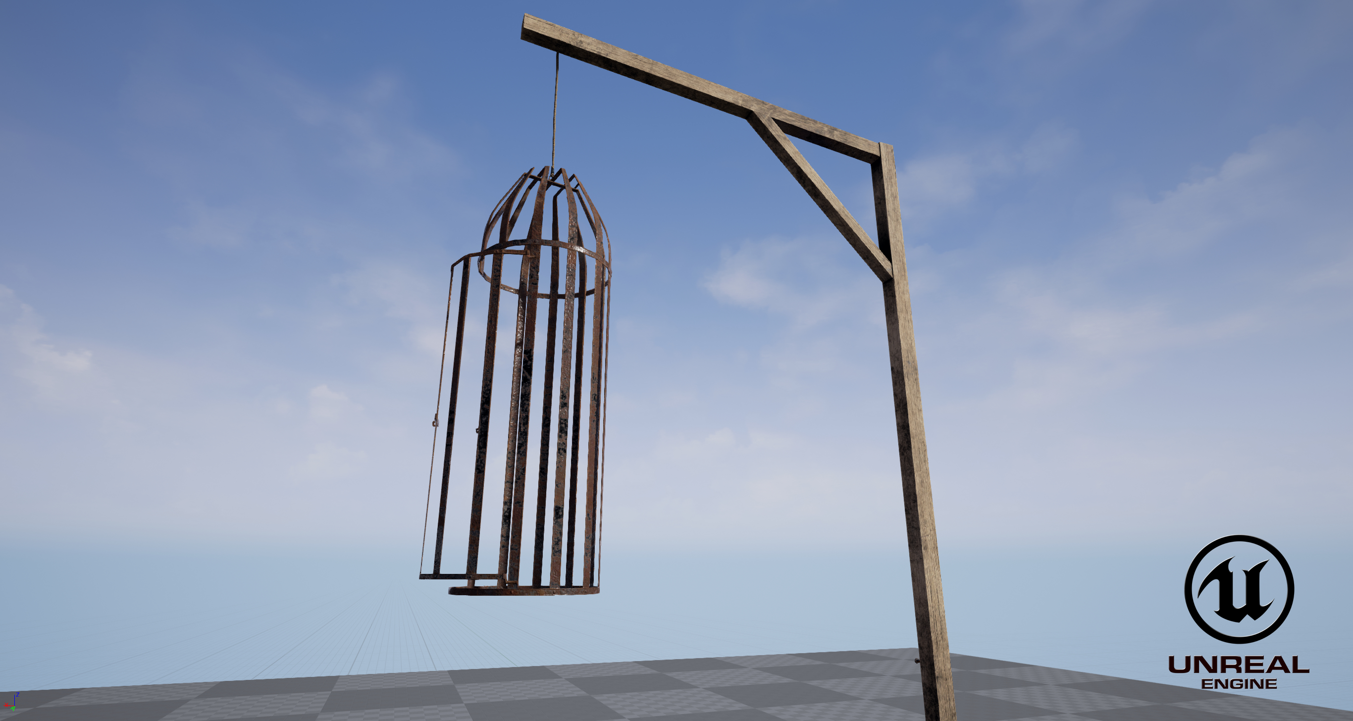 Pbr Medieval Cage Obj pbr-medieval-cage-obj