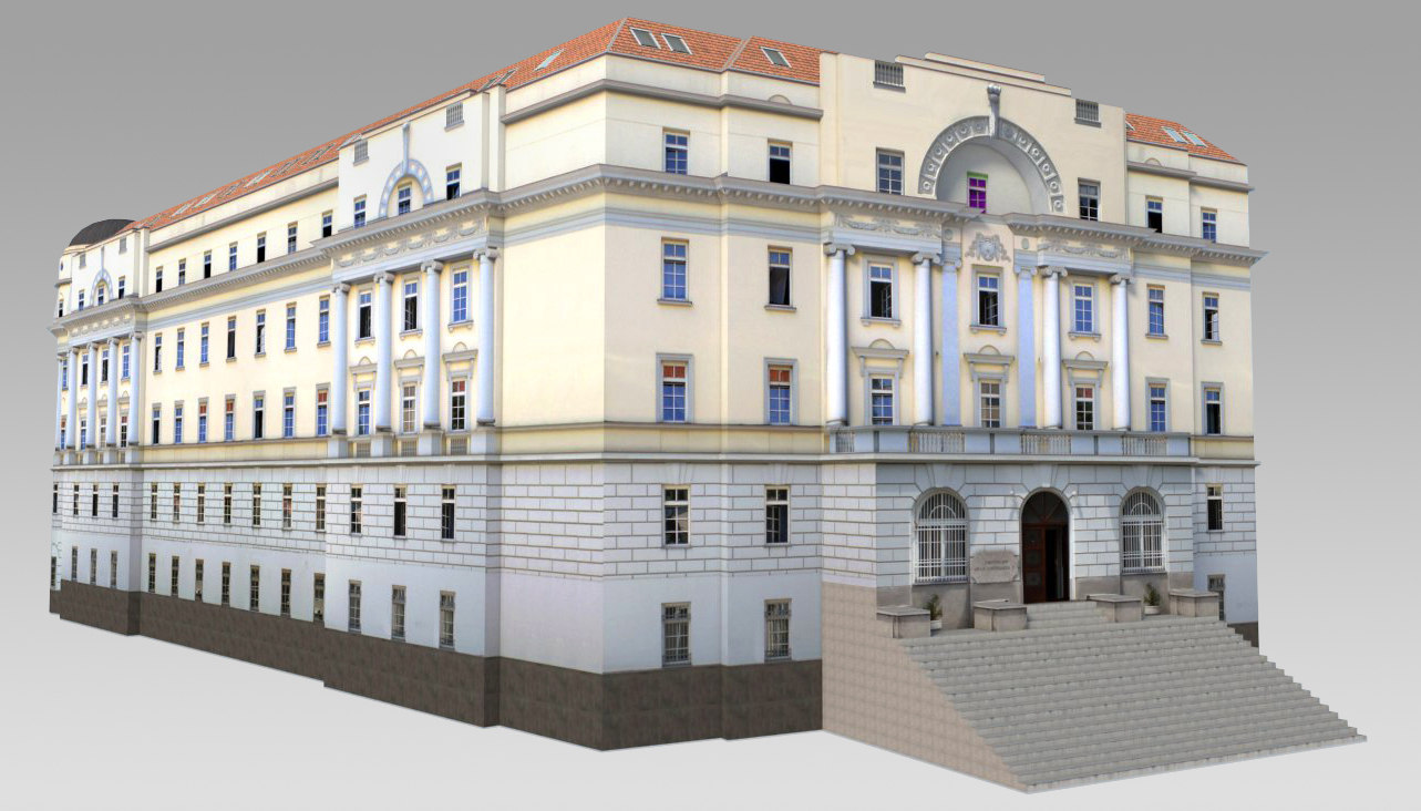 model sketchup 3d dormitory 3d government model dormitory building