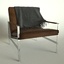 hyperrealistic fk6270 armchair 3d model