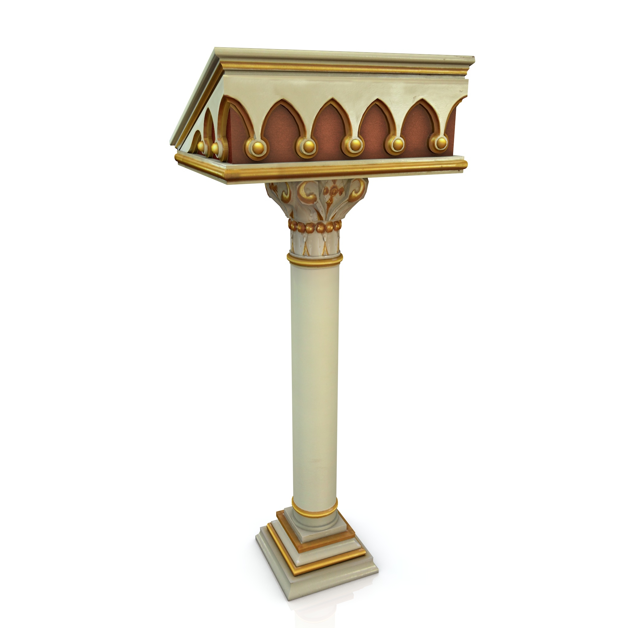 modèle 3D de Pupitre d'église TurboSquid 1120738