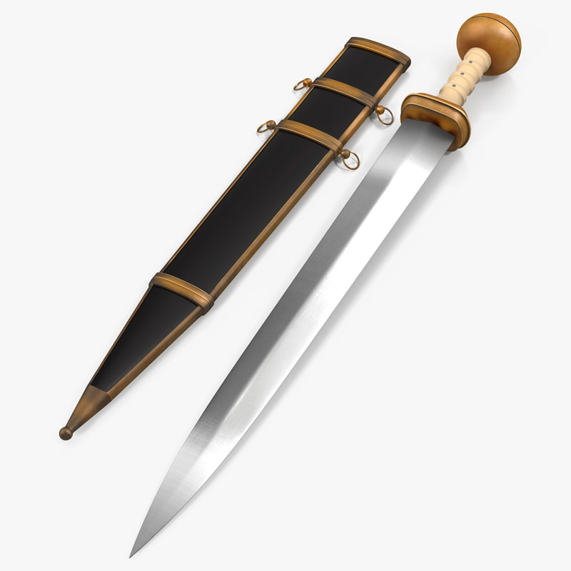 3ds-roman-gladius-short-sword-sheath