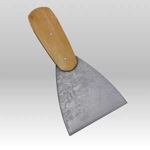3d model spatula ready
