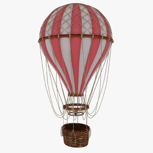 3d vintage air balloon