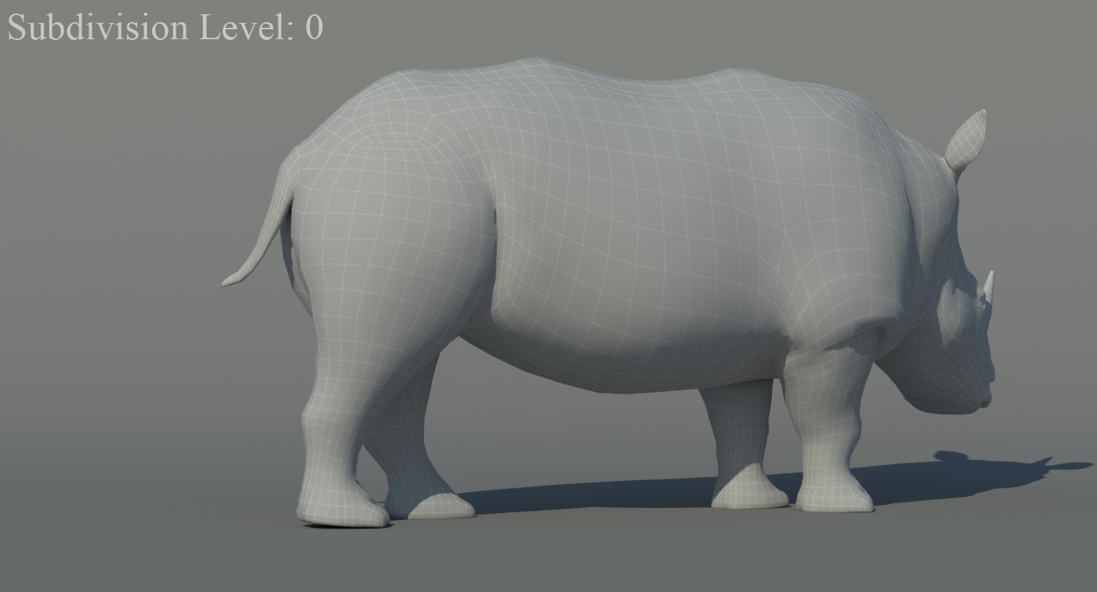 3d model rhino rigged
