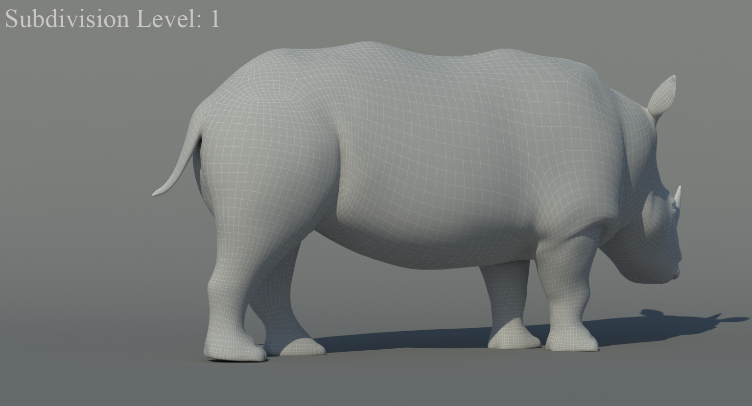 3d model rhino rigged