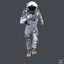 3d model unity space suit