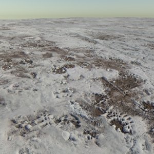 Trampled Snow Tileable