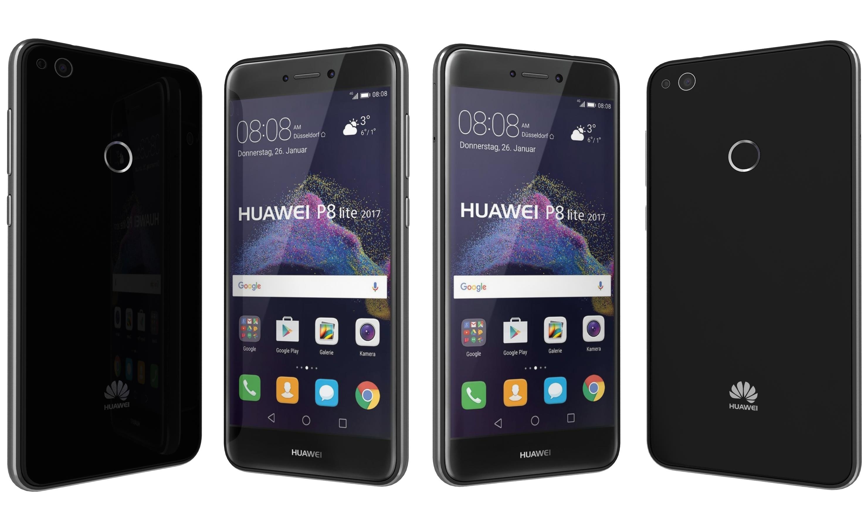 3d huawei p8 lite 2017 model