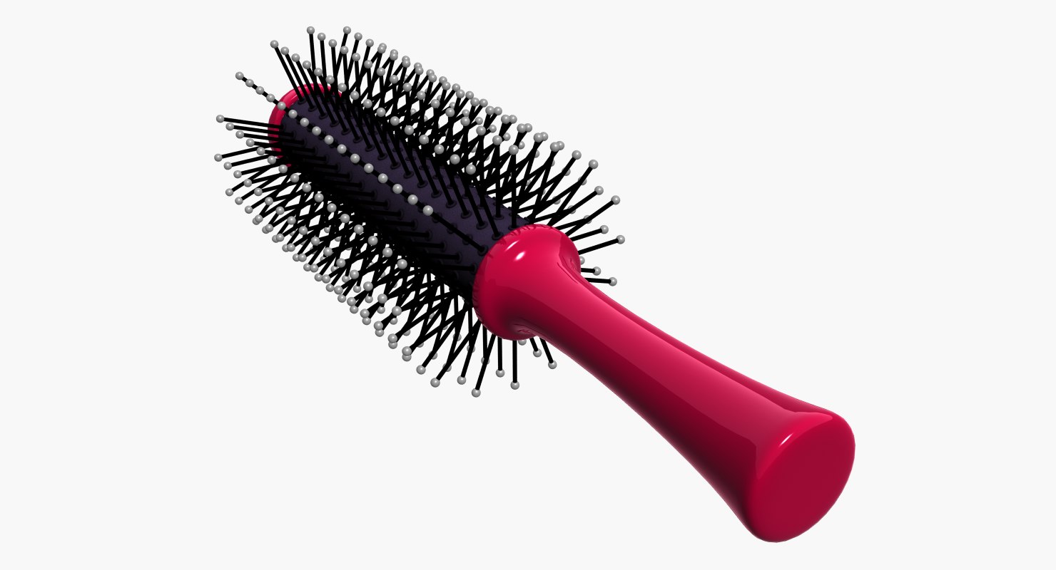 3d max hair brush hairbrush