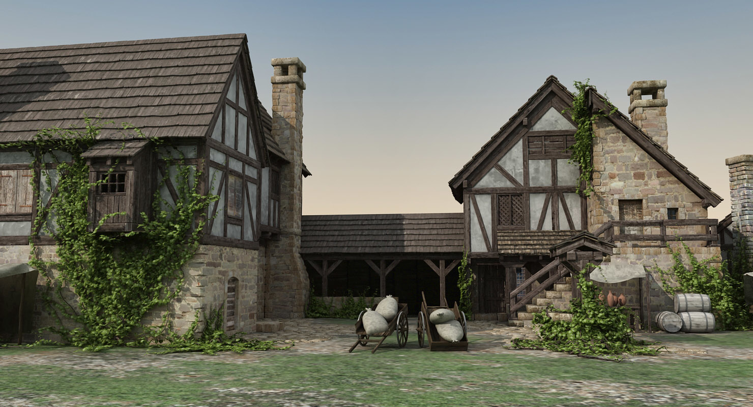 max medieval town