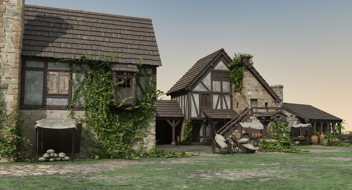 max medieval town