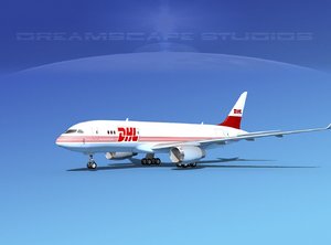 3d model airline boeing 787-8 787