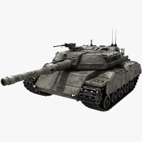 T 72b2 Rogatka Battle Tank 3d Model Turbosquid