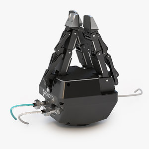 gripper robot 3d 3ds
