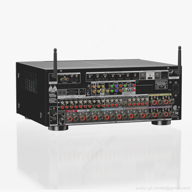 video marantz sr 7010 3d max
