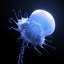 realistic jellyfish corona animation 3d model