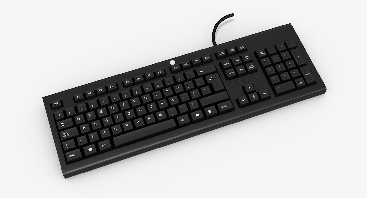 3d hp classic keyboard