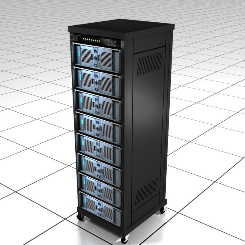lwo computer server rack