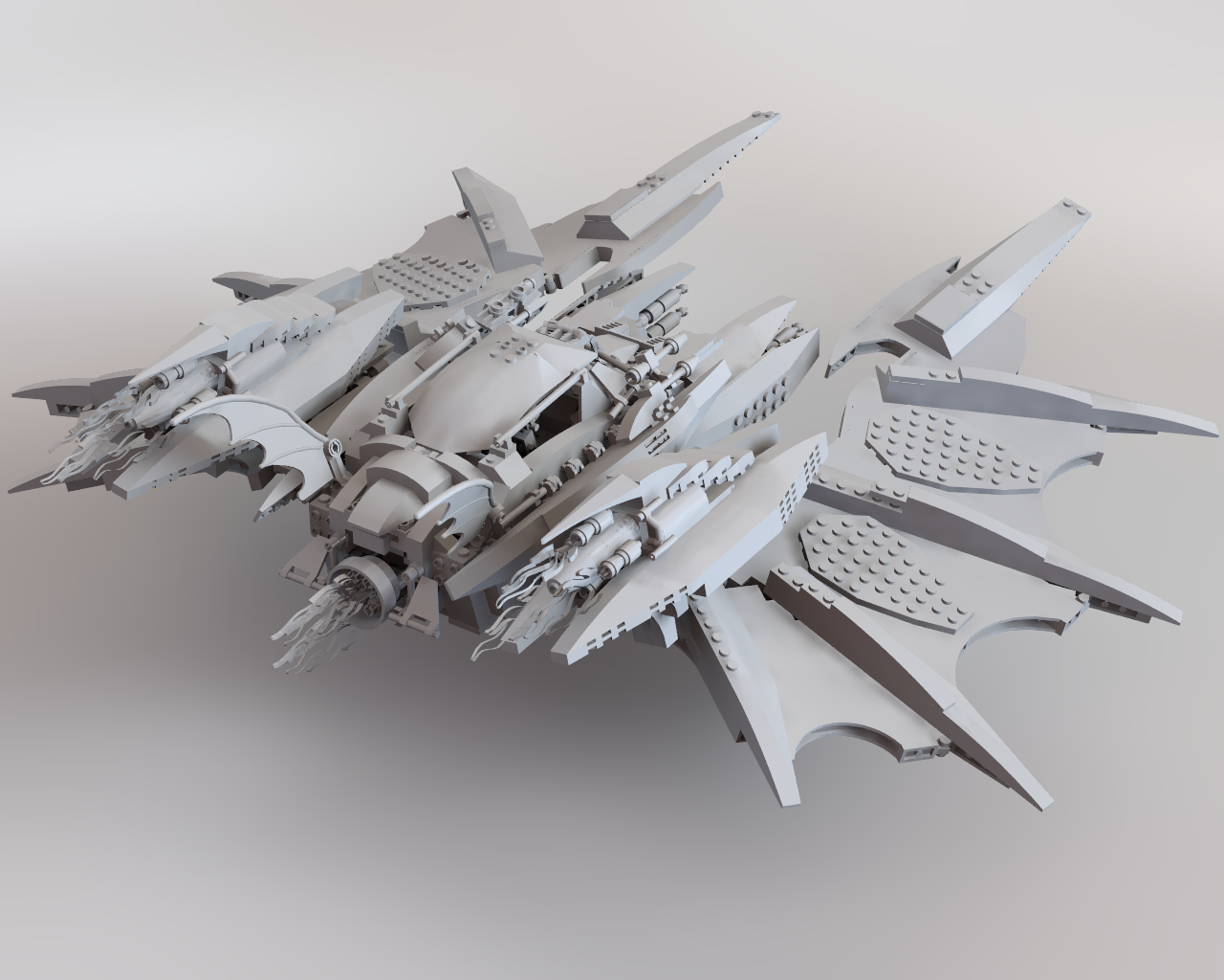 lego batwing pieces