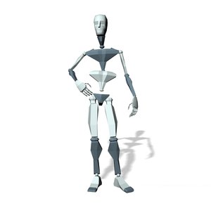 Stand hands hip waiting
