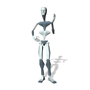 Stand hands hip talk