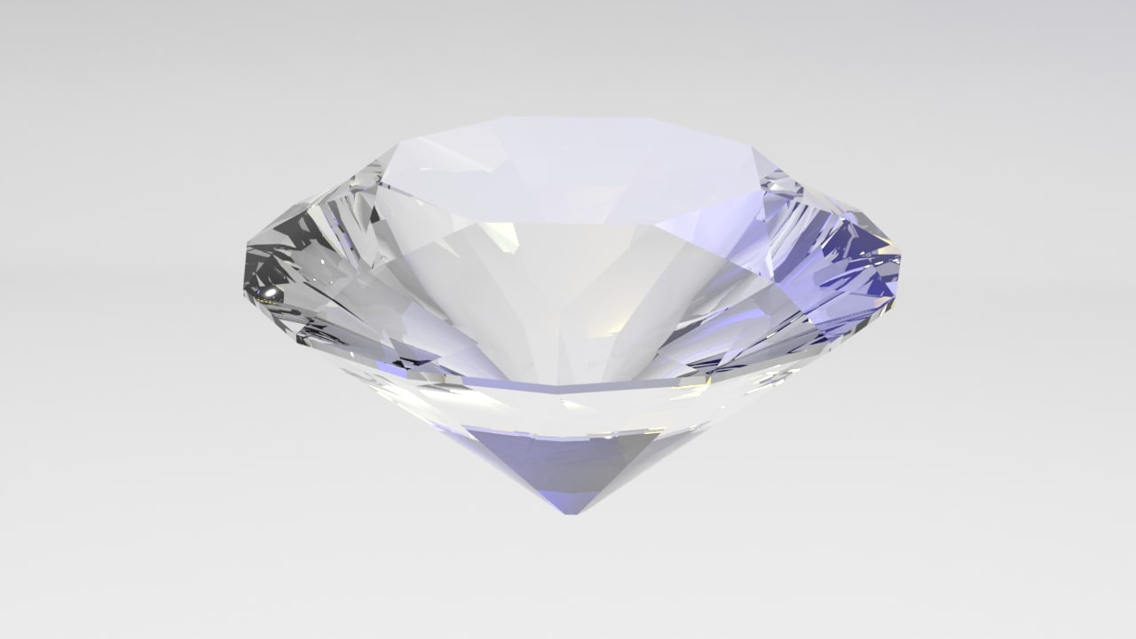 钻石3d模型