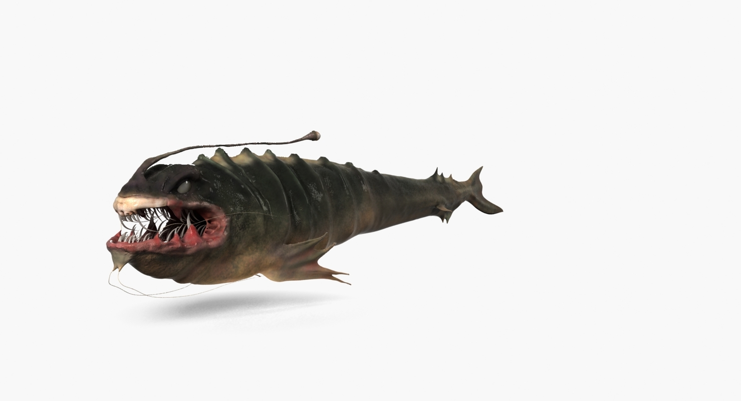 sea monster 3d model