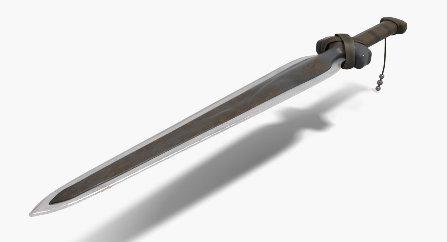 sword 3d model