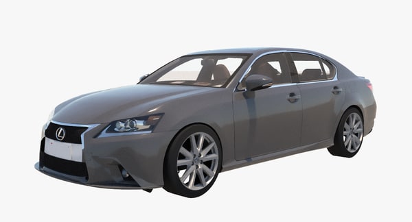 15 Lexus Gs350 3d Model