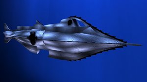 3d nautilus submarine