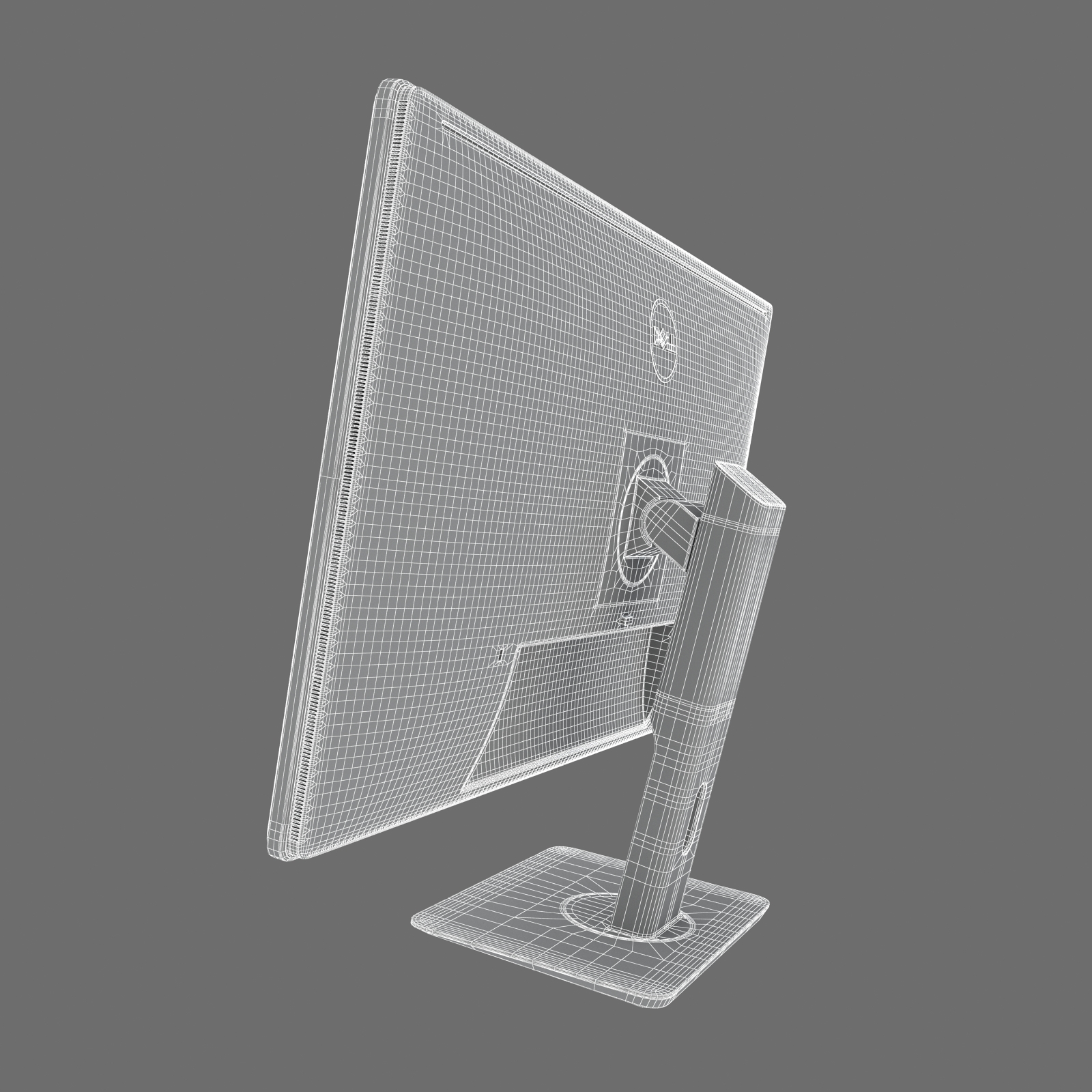 戴尔27超高清4k显示器p2715q3d模型