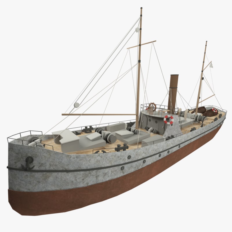 3d background steamship ship