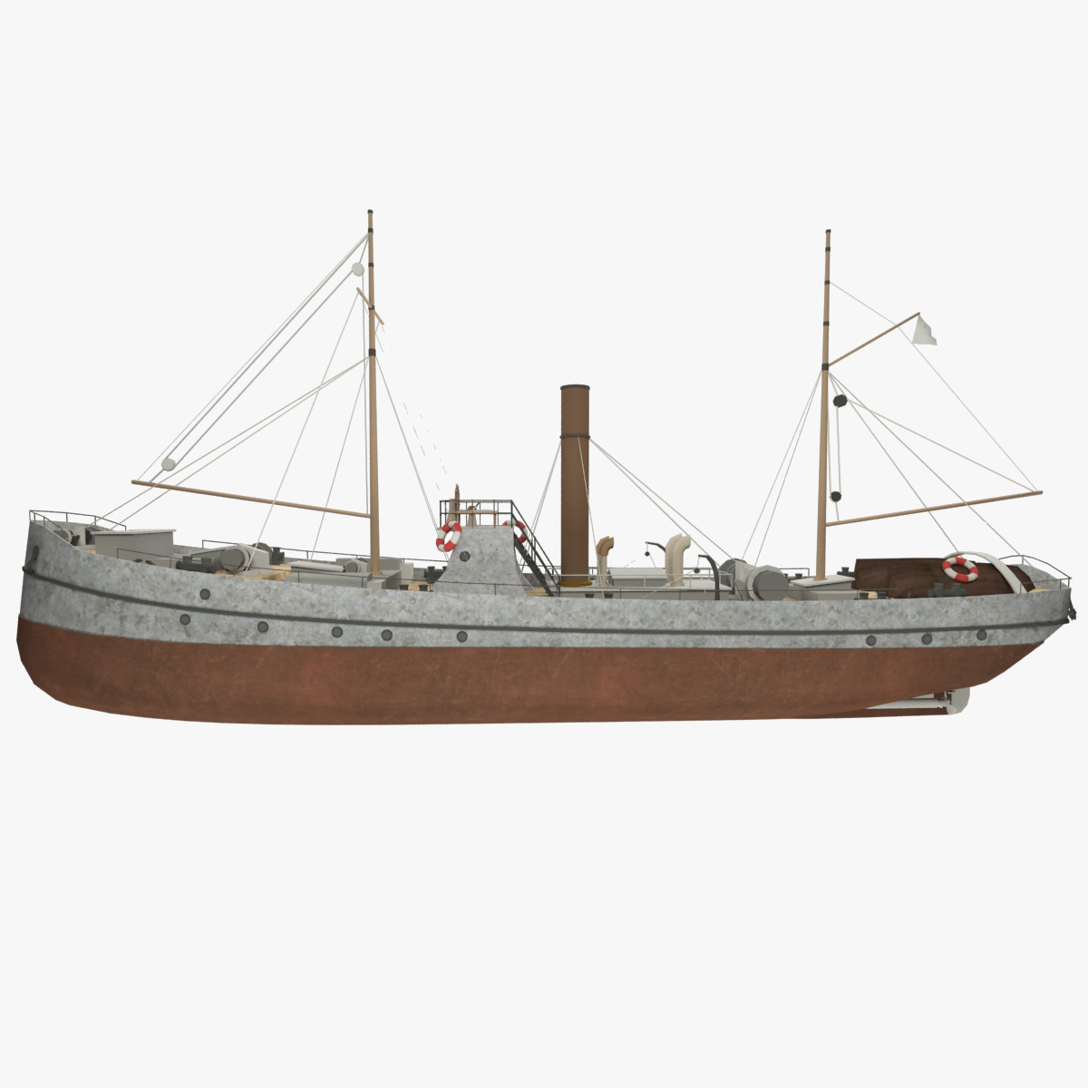 3d background steamship ship