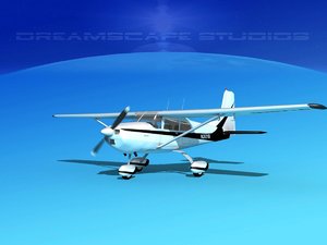 cessna 172 skyhawk 3d model