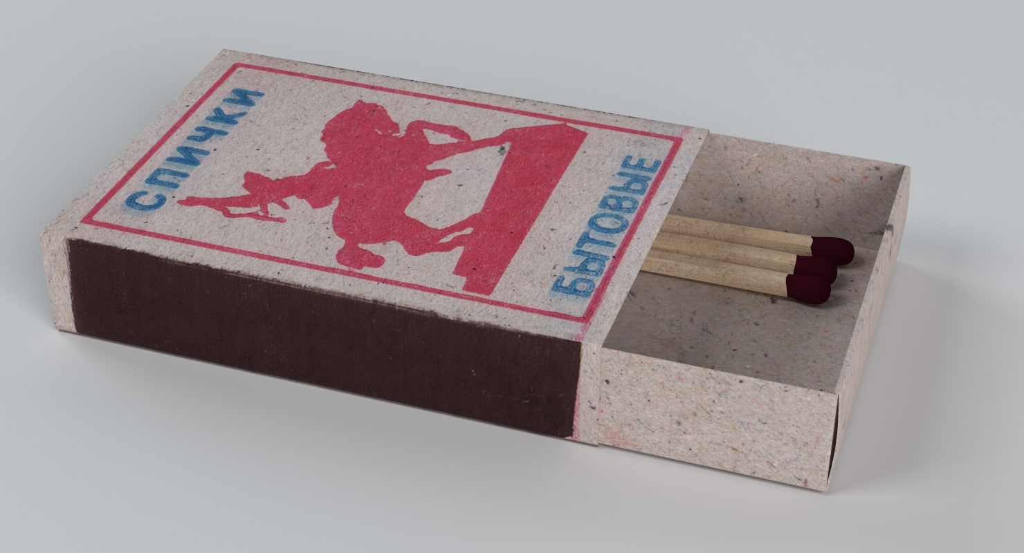3d matchbox match