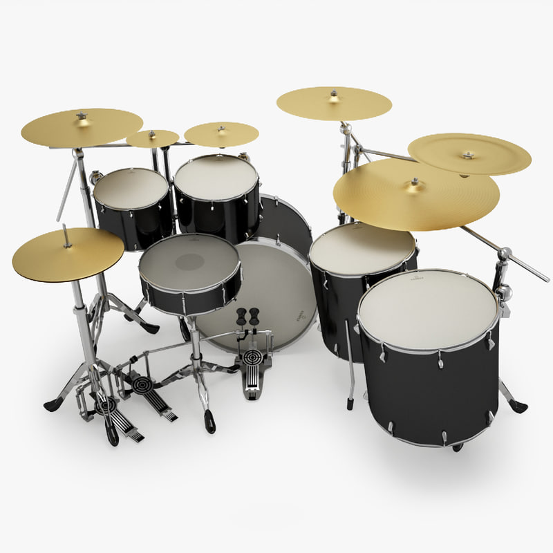 3d drums studiolight model