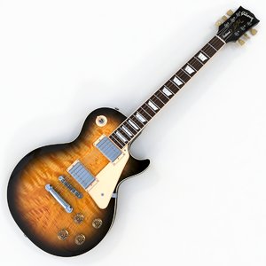 gibson les paul traditional 3d model