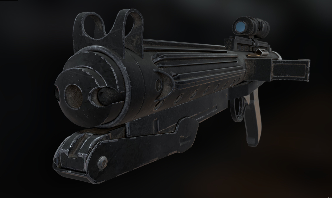 Blaster Rifle Obj