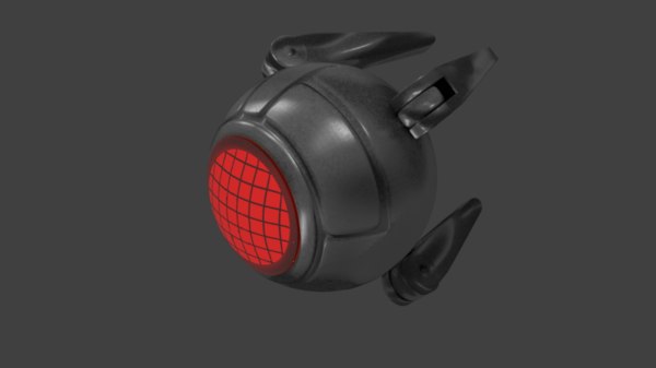 Eye Terminator T 800 3d Model