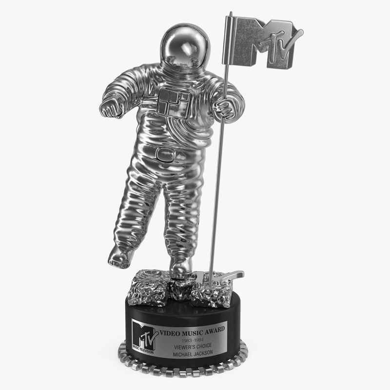 mtv trophy 3d model