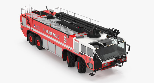 3d model oshkosh striker 4500 arff