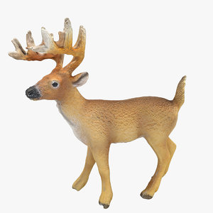3d model deer