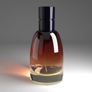 3d model bottle parfum
