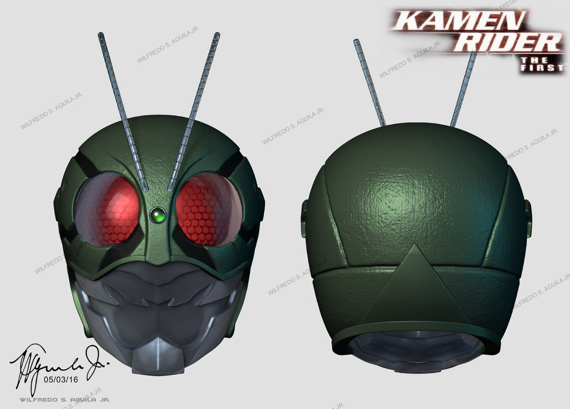 kamen rider helmet 3ds