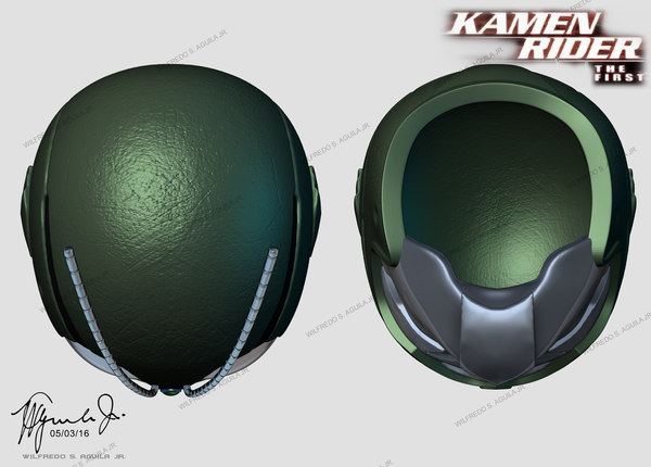 kamen rider helmet 3ds