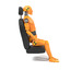 crash test dummy car seat 3ds